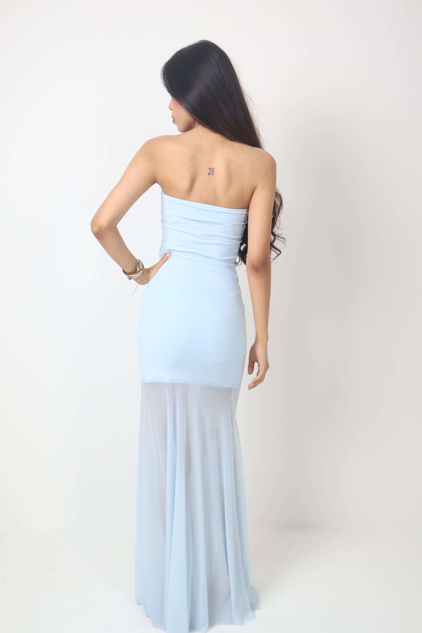 YASMIN MAXI DRESS (POWDER BLUE)
