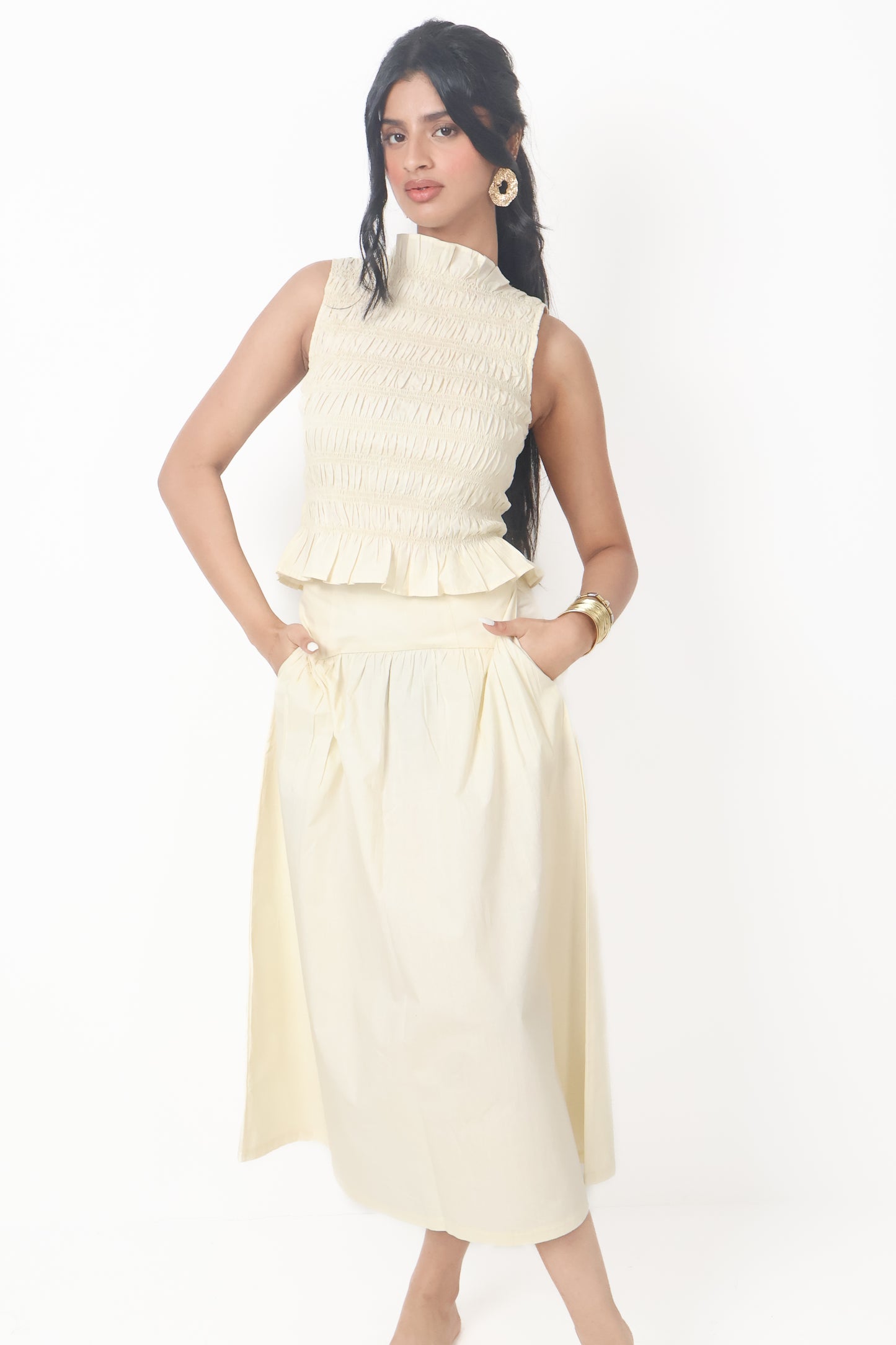 BUTTERCUP MIDI SKIRT