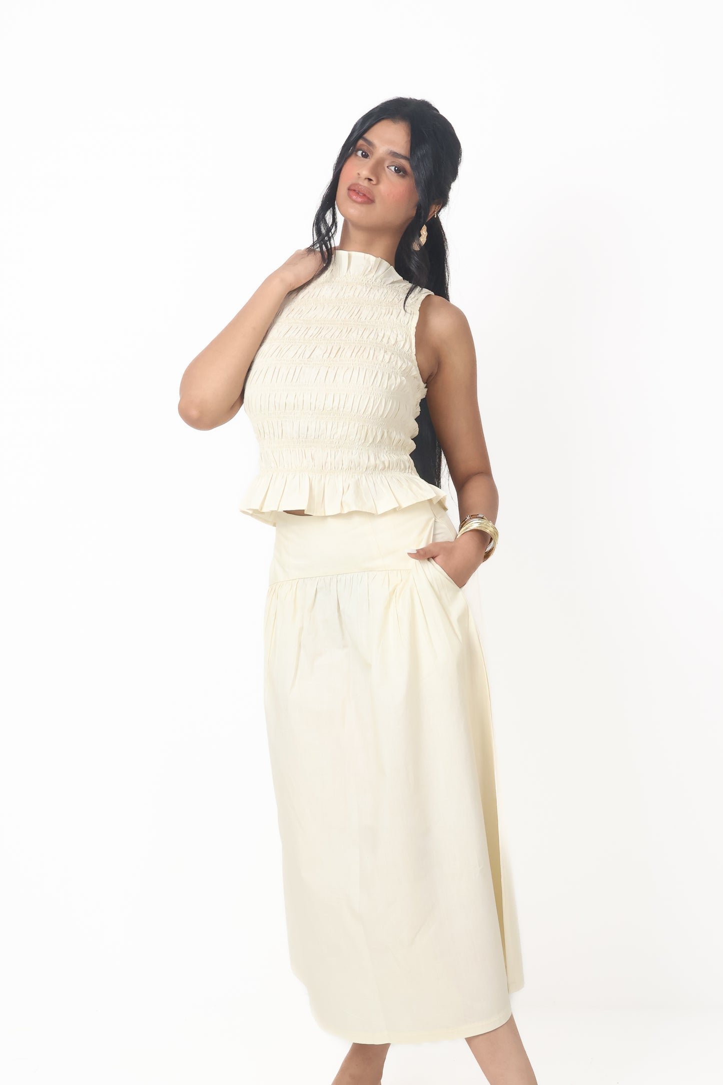 BUTTERCUP MIDI SKIRT