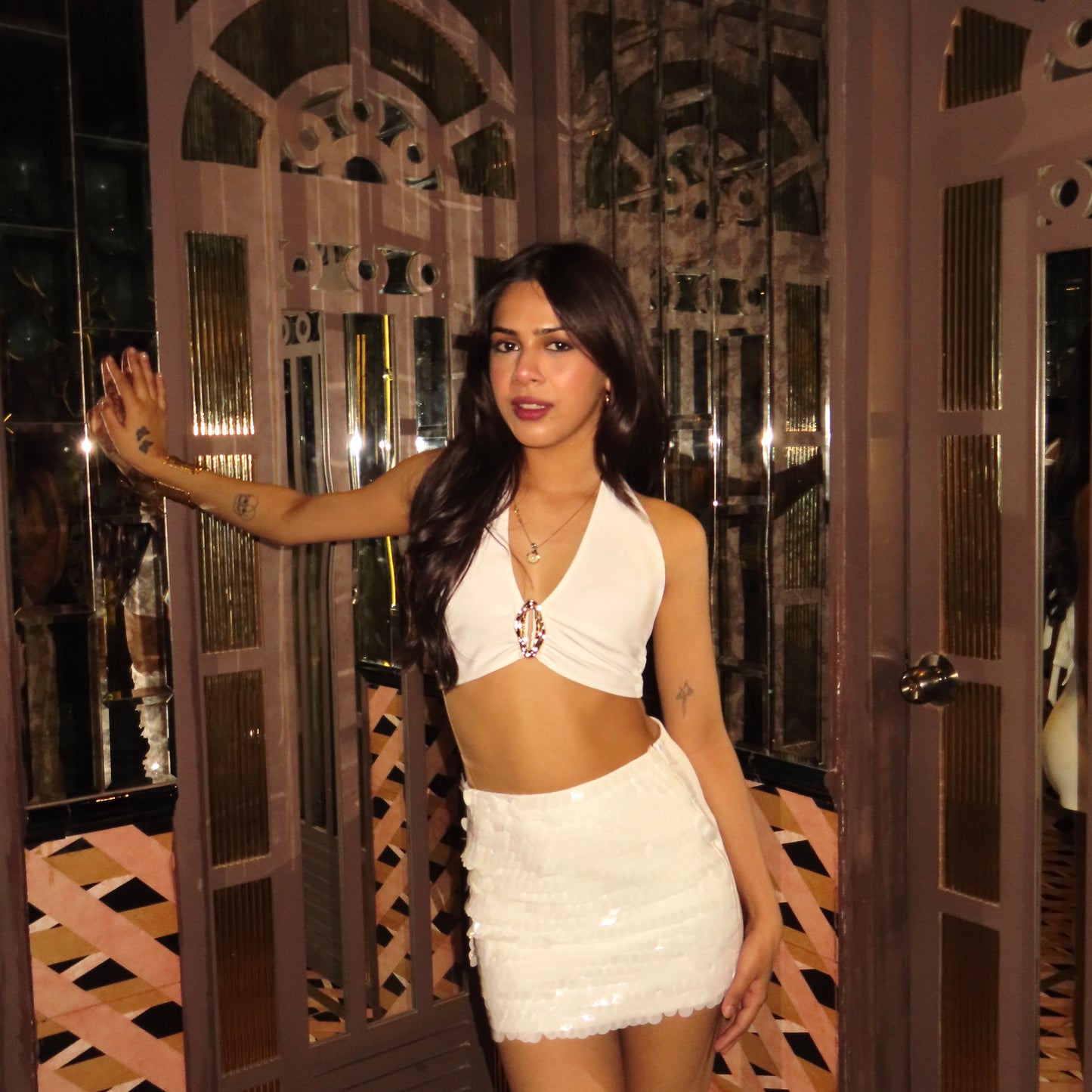 CORAL TOP (WHITE)