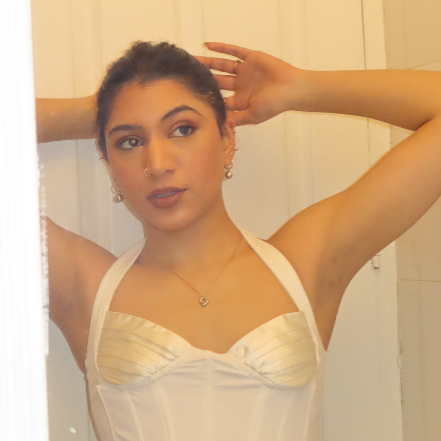 CARRIE CREME CORSET