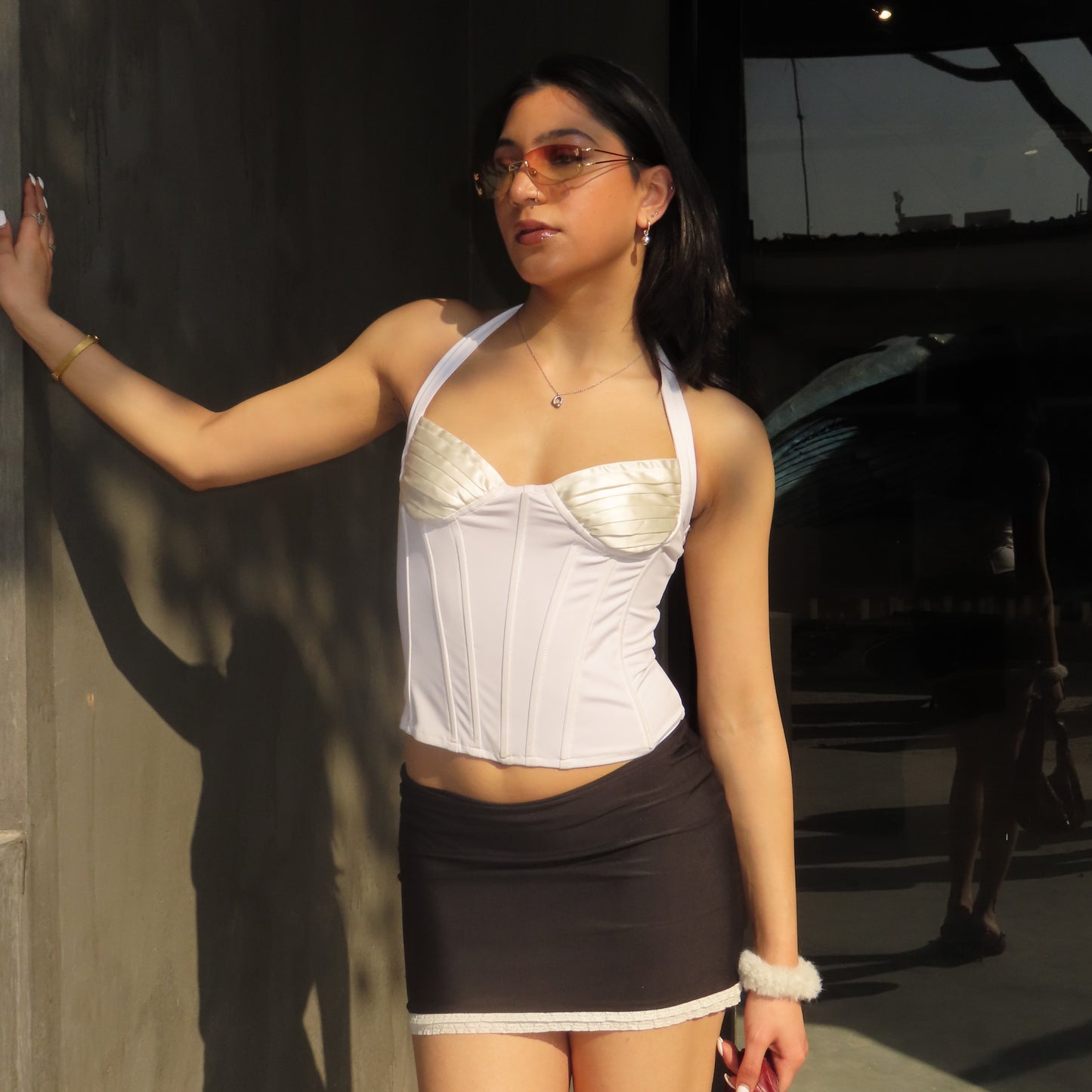 CARRIE CREME CORSET