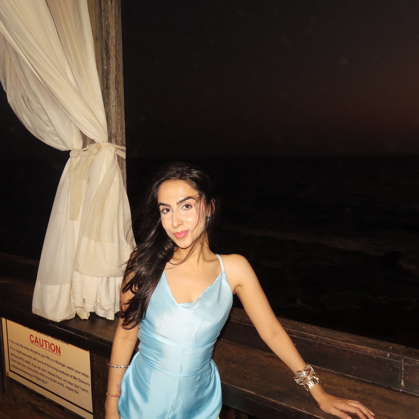 MOANA OMBRE SLIP DRESS