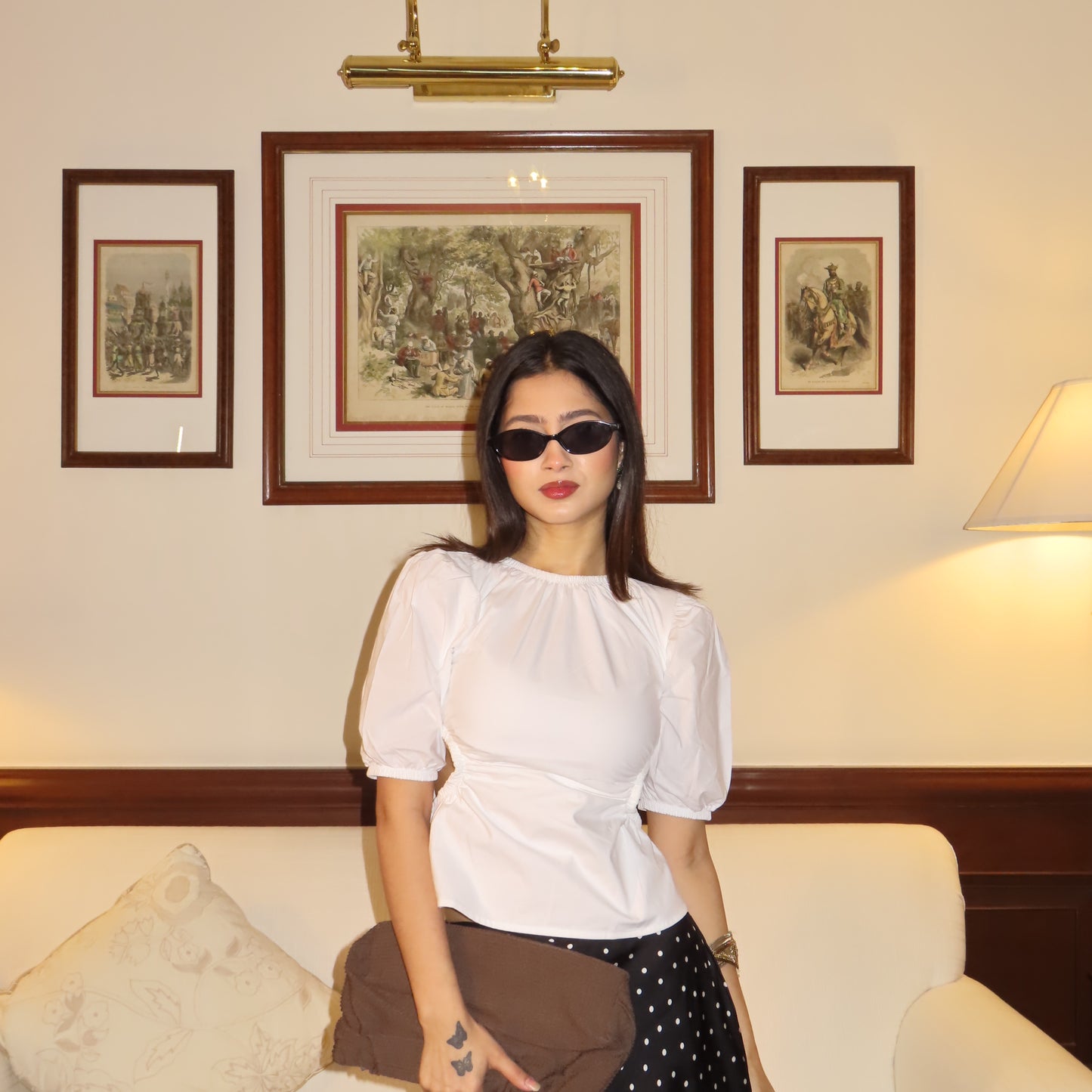 ABBY PUFF SLEEVE TOP