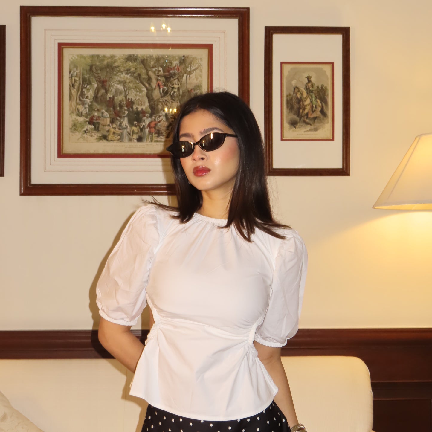 ABBY PUFF SLEEVE TOP