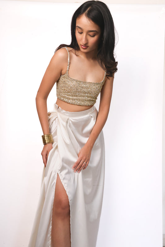 BEGUM DRAPED SKIRT