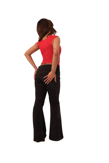 ROLLED DOWN PANTS