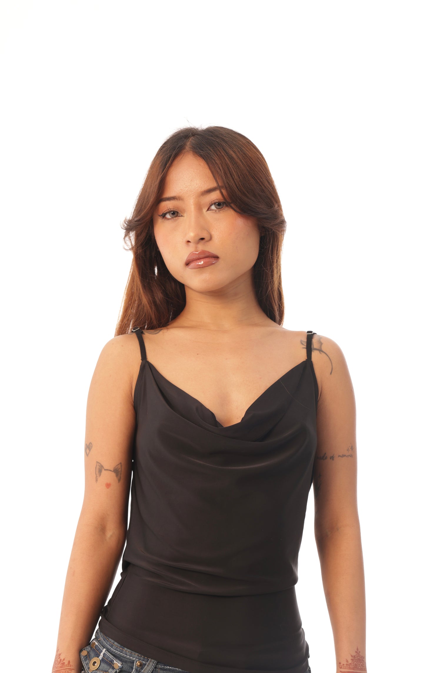 SUNHERI COWL TOP