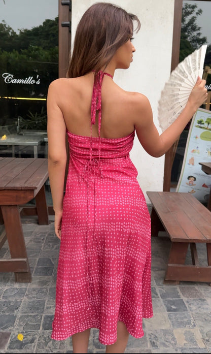 BANDHANI DRESS