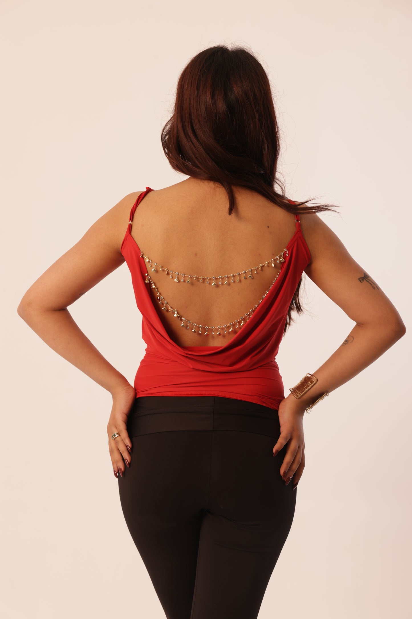 SUNHERI COWL TOP