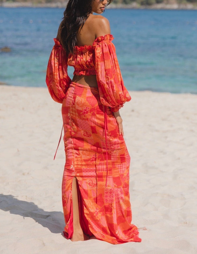 AMALFI MAXI SKIRT