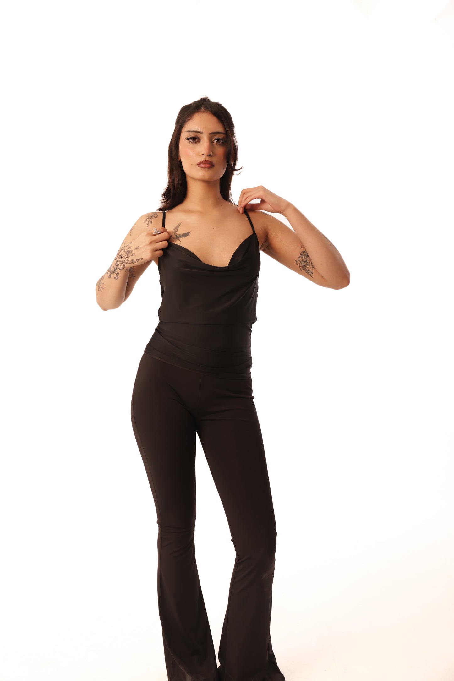 SUNHERI COWL TOP