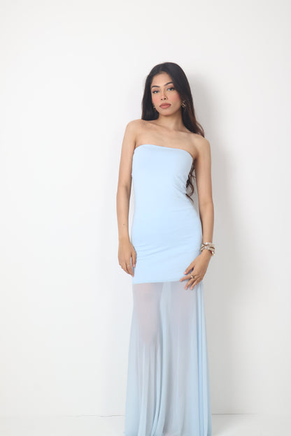 YASMIN MAXI DRESS (POWDER BLUE)