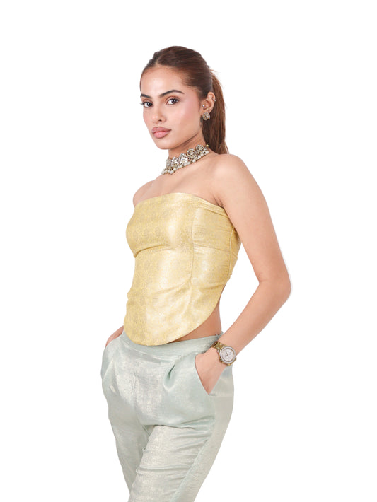 BROCADE CORSET