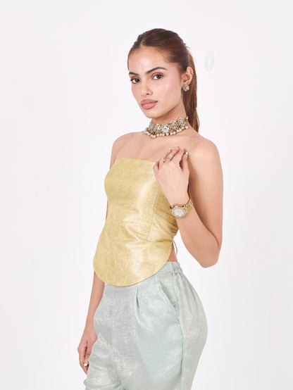 BROCADE CORSET
