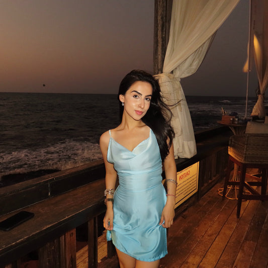 MOANA OMBRE SLIP DRESS